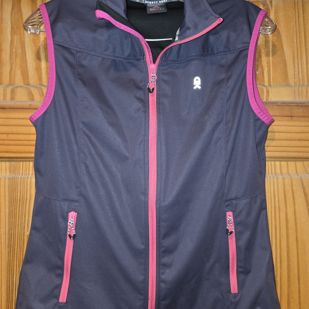 Little Donkey Andy Windproof Softshell Purple Ves… - image 1